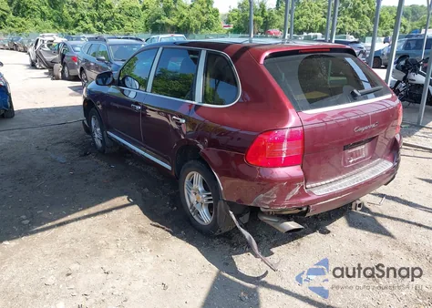 2006 Porsche Cayenne z USA, uszkodzony, nr VIN WP1AA29PX6LA26558